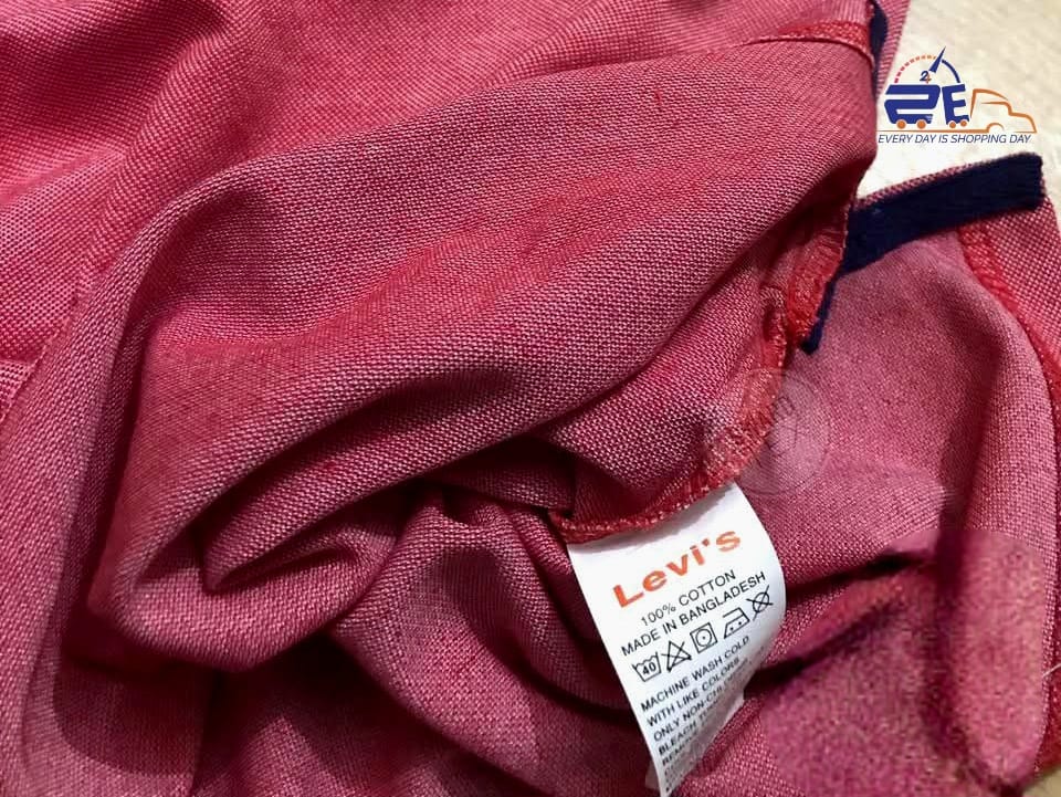 Levi's Red Polo T-shirt